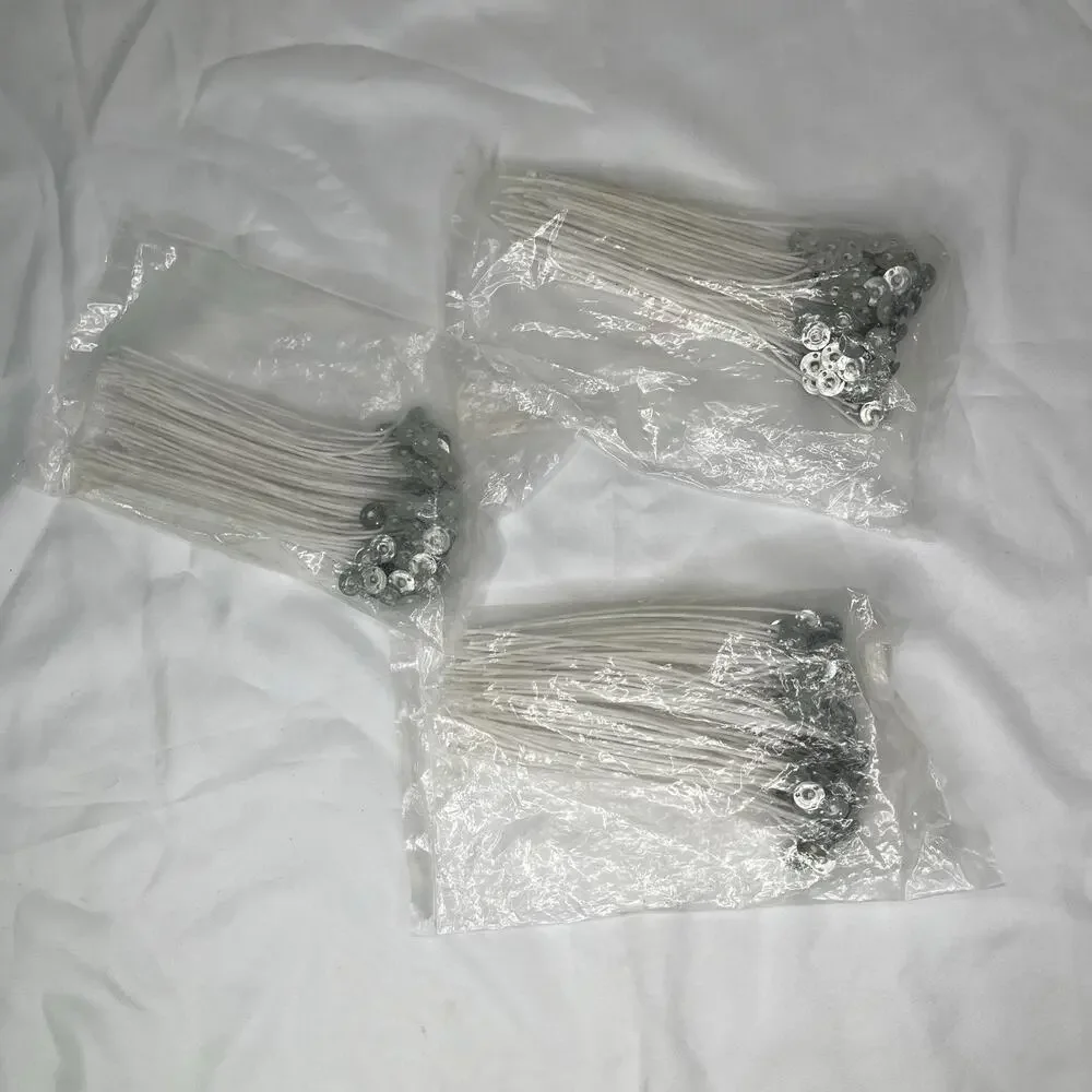 Candle Wicks 3 Packages Of 100 Count Each package. Craft, home, hand made.